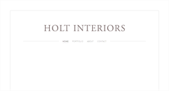 Desktop Screenshot of holt-interiors.com